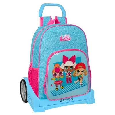 Afbeelding van Schoolrugzak met Wielen LOL Surprise! Divas Blauw 33 x 42 14 cm