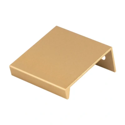 Afbeelding van Fingertip Designs Greeplijst 40x40mm Satijn messing