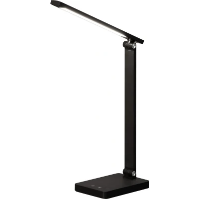 Afbeelding van LED oplaadbare bureaulamp Ole, zwart, sensor, dimbaar, CCT