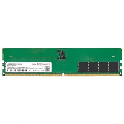 Afbeelding van Transcend JM4800ALE 32G JetRam DDR5, 32GB, U DIMM, 4800 Mhz, 2Rx8, 2Gx8, CL40, 1.1V