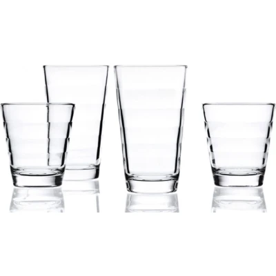 Afbeelding van Leonardo Onda Longdrink En Whiskyglas 21 Cl 30 12 delig Transparant
