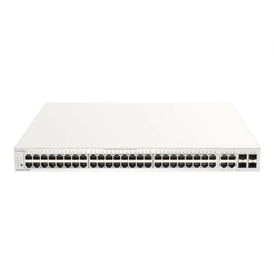 Image de D Link Nuclias Cloud Managed DBS 2000 52MP Commutateur 48 x 10/100/1000 (PoE+) + 4 SFP Gigabit combiné PoE+ (370 W)
