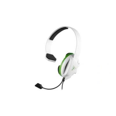 Afbeelding van Turtle Beach Recon Chat Over Ear headset Gamen Kabel Mono Wit, Blauw, Zwart Noise Cancelling Volumeregeling, Microfoon uitschakelbaar (mute)