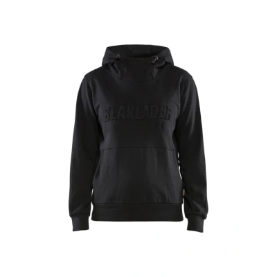 Afbeelding van Blaklader Dames hoodie 3D 3560 1158 Zwart