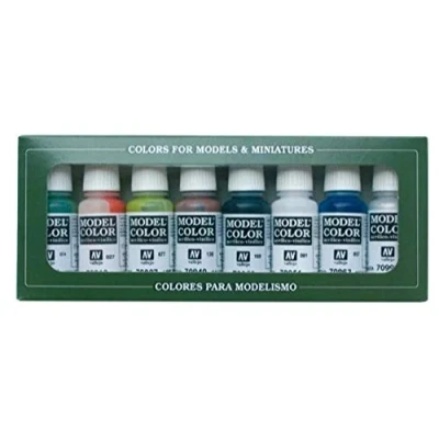 Afbeelding van Vallejo VAL70137 modelbouw set 8 verschillende
