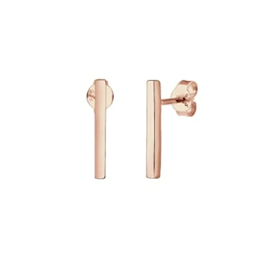 Afbeelding van Elli GEO Minimal Oorbellen rosegoldcoloured, Dames, Maat: One Size, Rosegold coloured