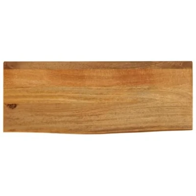 Afbeelding van vidaXL Tafelblad met natuurlijke rand 70x20x3,8 cm massief mangohout