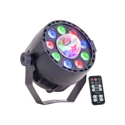 Afbeelding van Ibiza Light 2 IN 1 LICHT EFFECT PAR PROJECTOR + ASTRO