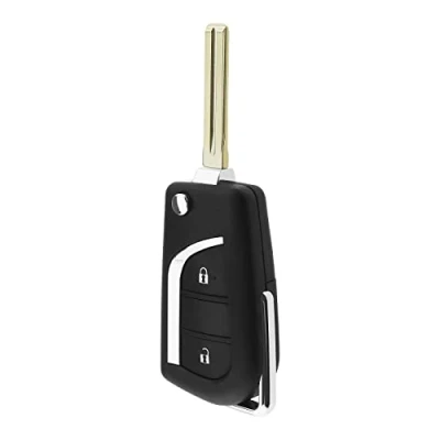 Afbeelding van Vouwsleutelhoes met 2 knoppen compatibel Aygo 2014 2021