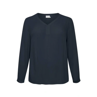 Afbeelding van Kaffe Curve KCami LS Blouse Dames Maat 44