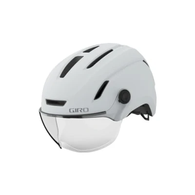 Afbeelding van Fietshelm Giro Evoke Led Mips maat S Mat wit