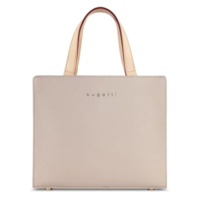 Afbeelding van bugatti Handtas Schoudertas Ella Tote Bag Mini Beige Taupe