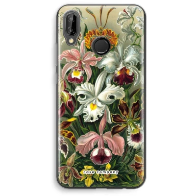 Afbeelding van Case Company® hoesje geschikt voor Huawei P20 Lite Haeckel Orchidae Soft Cover Telefoonhoesje Bescherming aan alle Kanten en Schermrand
