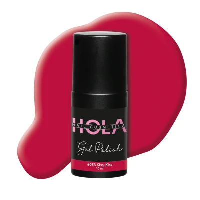 Afbeelding van Gelpolish #053 Kiss, Kiss 10ml rood Gelnagellak Hola