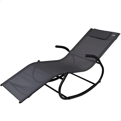 Afbeelding van Solstol Aktive 172 x 75 53 cm Zwart