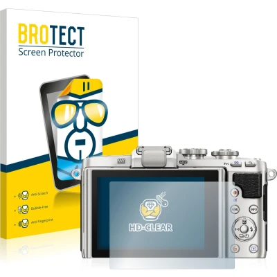 Afbeelding van BROTECT Screenprotector voor Olympus PEN E PL7 Folie Beschermfolie transparant (2 Stuks)