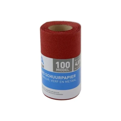 Afbeelding van Schuurpapier Edelkorund rol 110mmx4,5m P100 VEBA