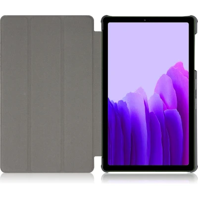 Afbeelding van iMoshion Tablet Hoes Geschikt voor Samsung Galaxy Tab A7 Lite Trifold Bookcase Donkergroen
