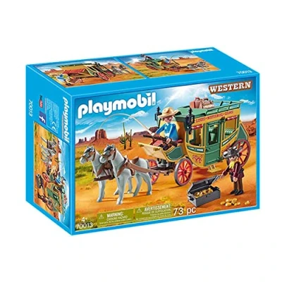 Image de Playmobil Western 70013 Diligence du Far West