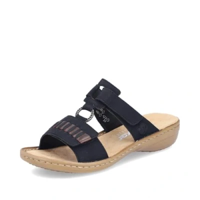 Afbeelding van Rieker Dames Slipper 60881 00 Zwart Maat 42