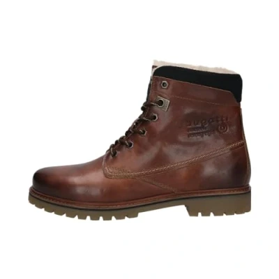 Afbeelding van Bugatti Panther comfort Veterschoenen Hoog donkerbruin Maat 40