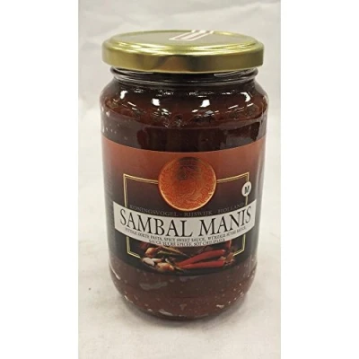 Afbeelding van Koningsvogel Sambal Manis 2 stuks (2 x 375 g)