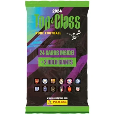 Image de Pack de 24 Cartes à collectionner et 2 holo Panini Top Class FIFA 2024 TC Fat