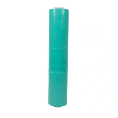 Afbeelding van Kortpack Groene Handwikkelfolie 50cm X 270mtr, 23my. 1 Rol Groen (1 Rol)