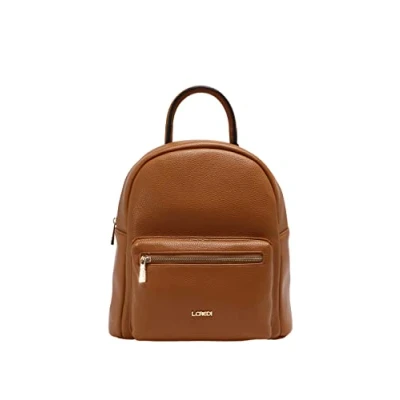 Afbeelding van L.CREDI Budapest Rugzak, Dames, Maat: One Size, Cognac