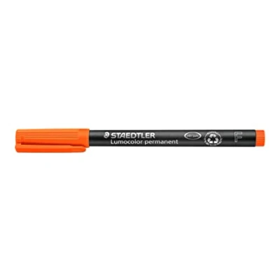 Afbeelding van Lumocolor 318 permanente fineliner, 0,6 mm, oranje