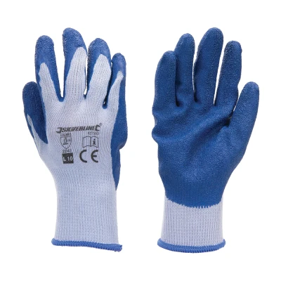 Afbeelding van Silverline Latex bouwhandschoenen L 10