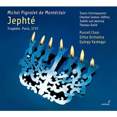 Afbeelding van Chantal Santon Jeffery, Tassis Christoyannis, Purcell Choir Jephté, Tragédie. Paris, 1737 (2 CD)