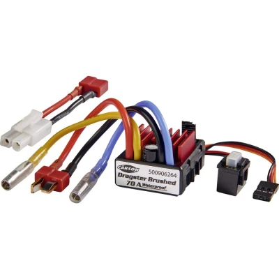 Afbeelding van Carson Modellsport Dragster Brushed 70A rijregelaar voor RC auto