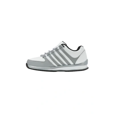 Afbeelding van K SWISS Sneakers laag, Heren, Maat: 44.5, White ultimate grey metallic silver Schoenen