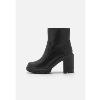 Afbeelding van Timberland Allington Heights Enkellaarsjes met plateauzool, Dames, Maat: 38, Black Leer
