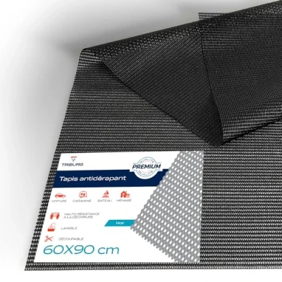 Afbeelding van TRIBURG Universele Antislipmat 60 x 90 cm Kan worden gesneden en wasbaar Kofferbakmat Kofferbakbeschermingsmat voor matten