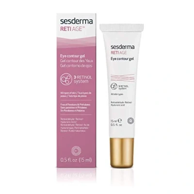 Afbeelding van Sesderma Retiage oogcrème Maximale anti rimpelactiviteit 3 retinol systeem voor oogrimpels actieve ingrediënten 15 ml