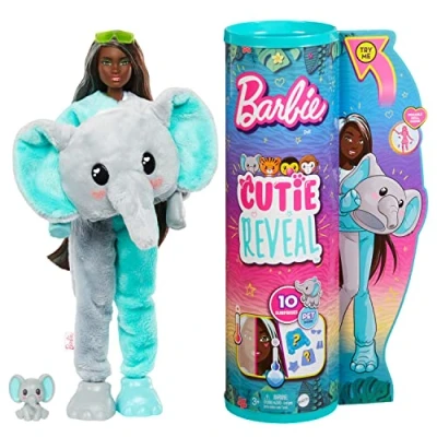 Afbeelding van Mattel Cutie Reveal Olifant