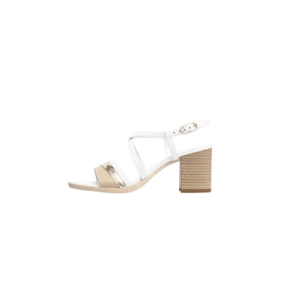 Afbeelding van Nerogiardini Sandalen met hoge hak, Dames, Maat: 39, Lino Leer/ synthetisch