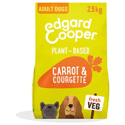 Afbeelding van Edgard&amp;Cooper Plantbased Adult Wortel&amp;Courgette Hondenvoer 2.5 kg