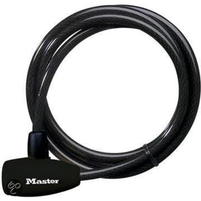 Afbeelding van MasterLock gevlochten stalen kabelslot 1800mm x 10mm, 8154EURDPF