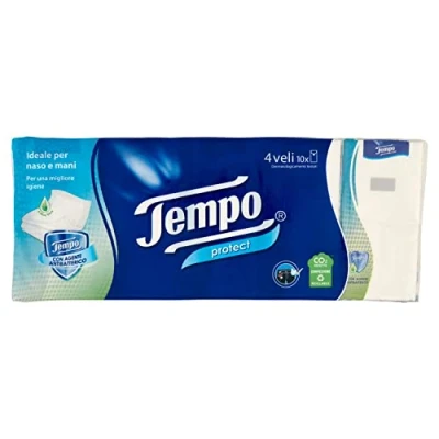 Afbeelding van Tempo 10 verpakkingen met elk 9 zakdoeken à 280 g