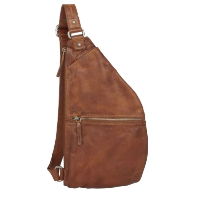 Afbeelding van Spikes &amp; Sparrow Slingbag Apache Cognac / camel one size