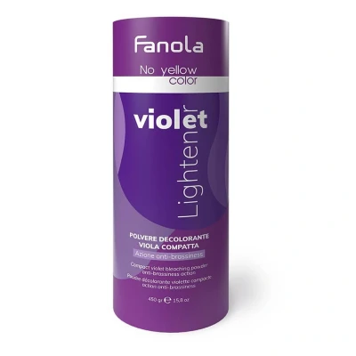 Afbeelding van Fanola No Yellow Color Violet Lightener Blondeerpoeder 450 gr