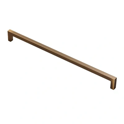 Afbeelding van Fingertip Designs Handgreep Block 320mm antiek messing