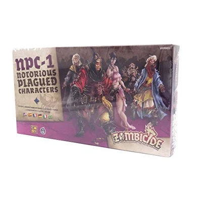 Afbeelding van CMON Zombicide Black Plague 11 NPC 1 Notorious Plagued Characters