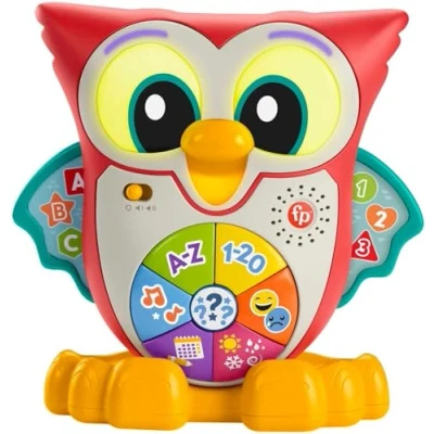 Afbeelding van Fisher Price Wijze Uil + Licht En Geluid