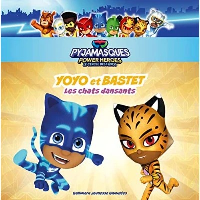 Afbeelding van Power heroes le cercle des heros yoyo et bastet les chats da