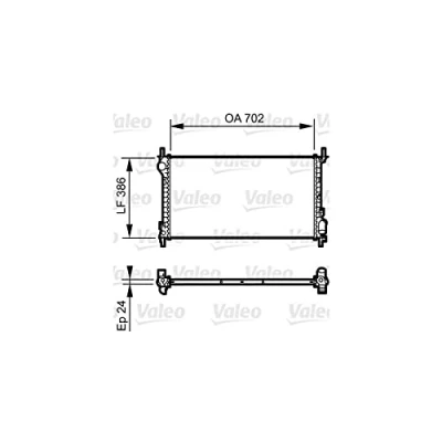 Afbeelding van Valeo Radiateur 735167