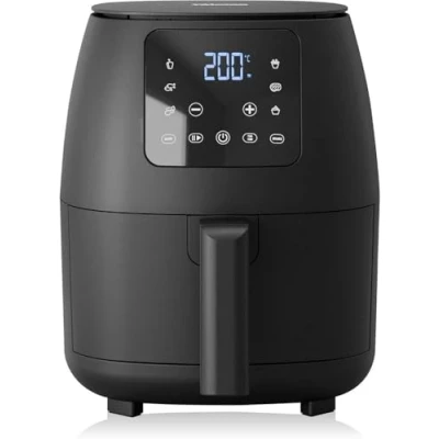 Afbeelding van Tristar Mini Digitale Airfryer FR 9015 Heteluchtfriteuse Compact Olievrij 6 kookprogramma&#039;s Antiaanbaklaag Regelbare thermostaat 2 liter 1500W